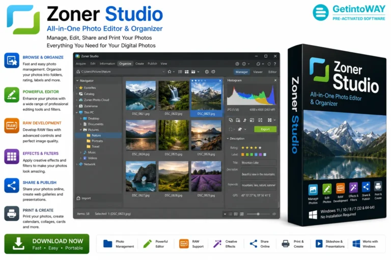 Zoner Studio Pre-Activated