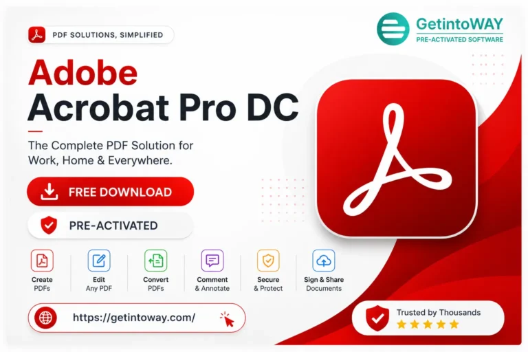 Download Adobe Acrobat Pro DC 2026 Pre-Activated