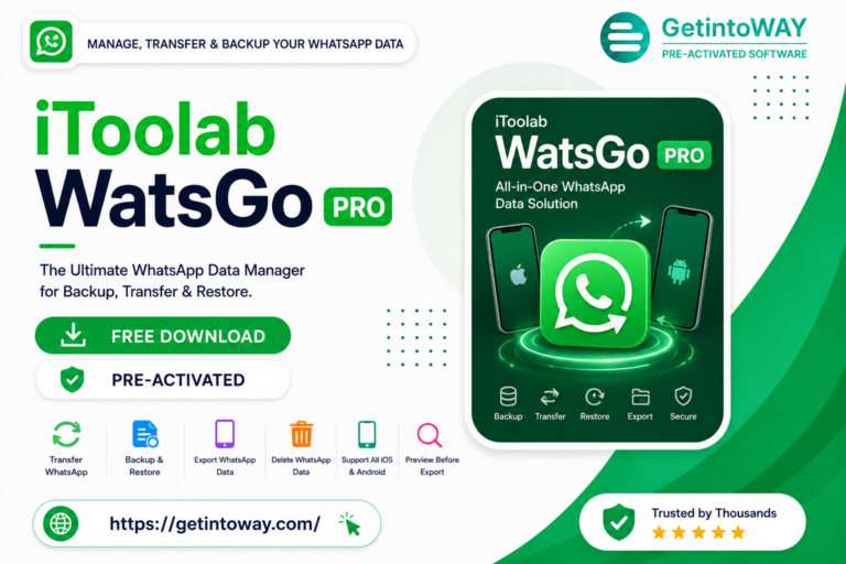 iToolab WatsGo Pre-Activated