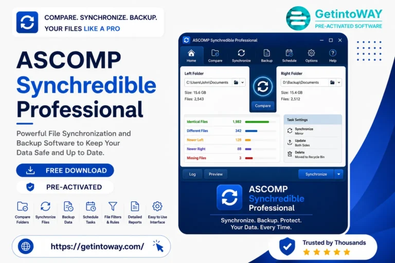 ASCOMP Synchredible Professional Pre-Activated