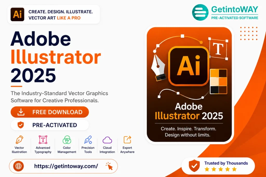 Adobe Illustrator 2025 Pre-Activated
