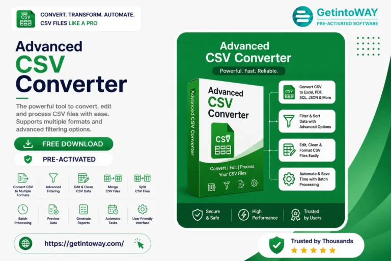 Advanced CSV Converter Pre-Activated