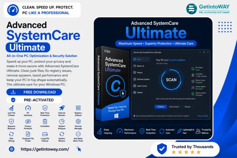 IObit Advanced SystemCare Ultimate Pre-Activated