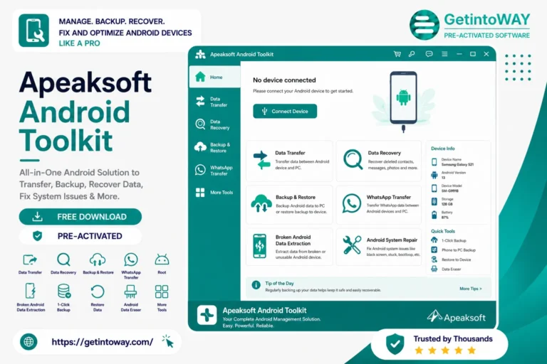 Apeaksoft Android Toolkit Pre-Activated