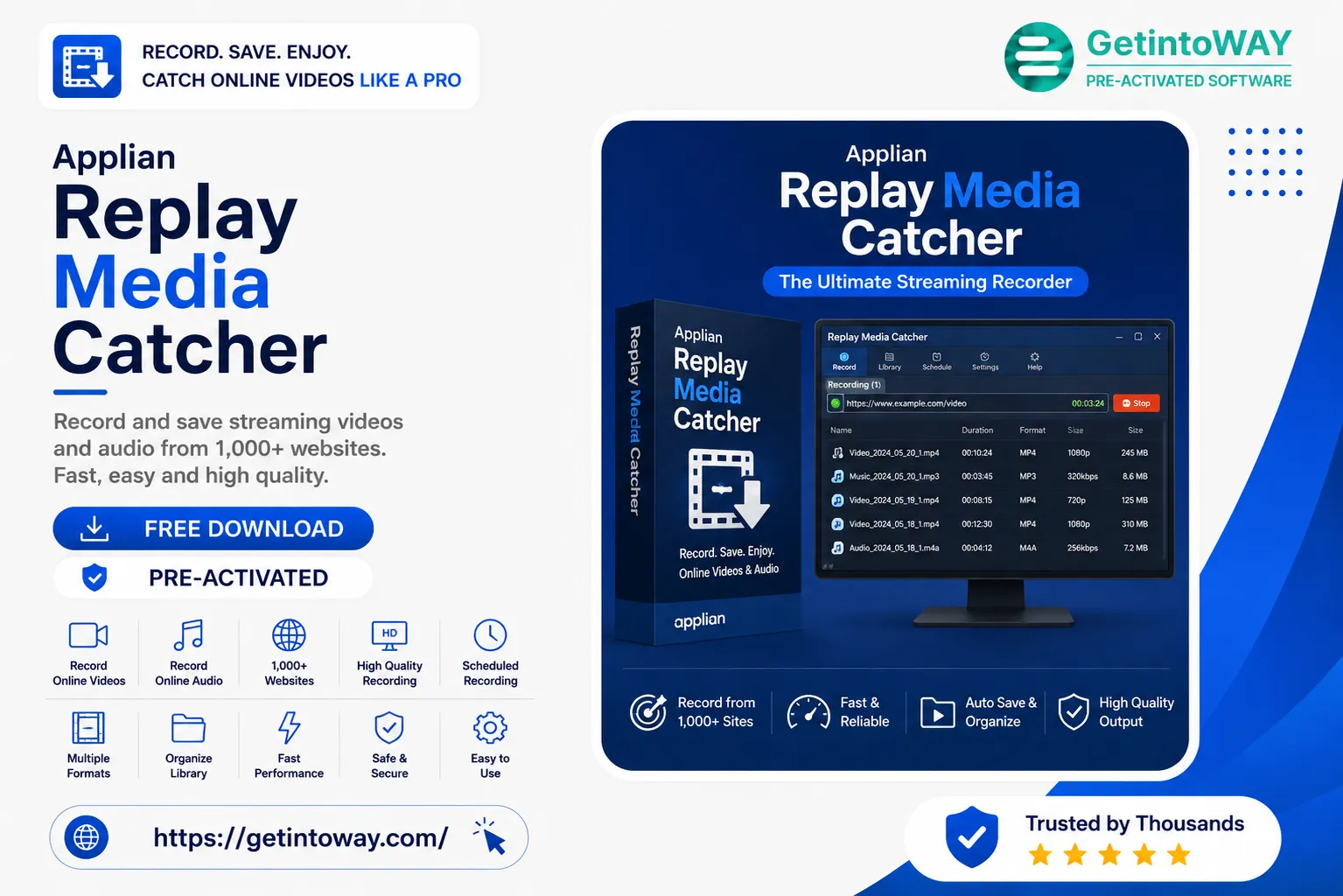 Applian Replay Media Catcher 2026.8.16.36 Applian Replay Media Catcher Pre-Activated