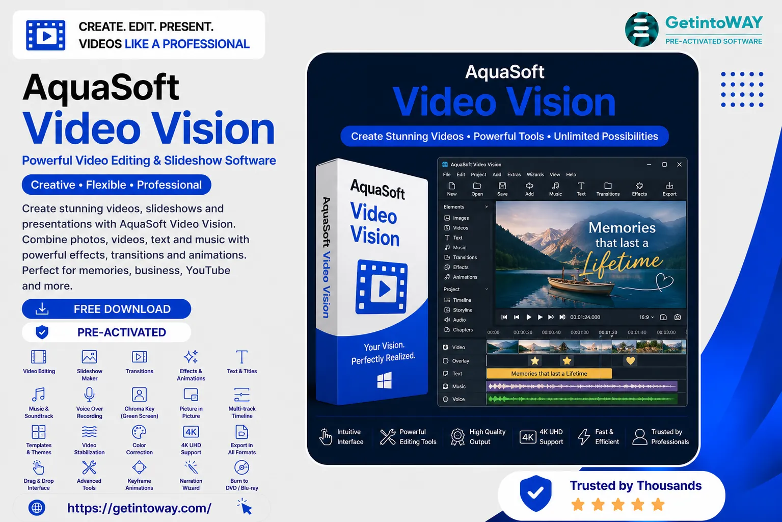 AquaSoft Video Vision 2026 17.2.06 AquaSoft Video Vision Pre-Activated