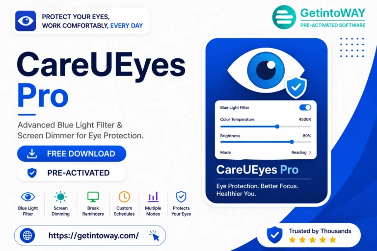 CareUEyes Pre-Activated