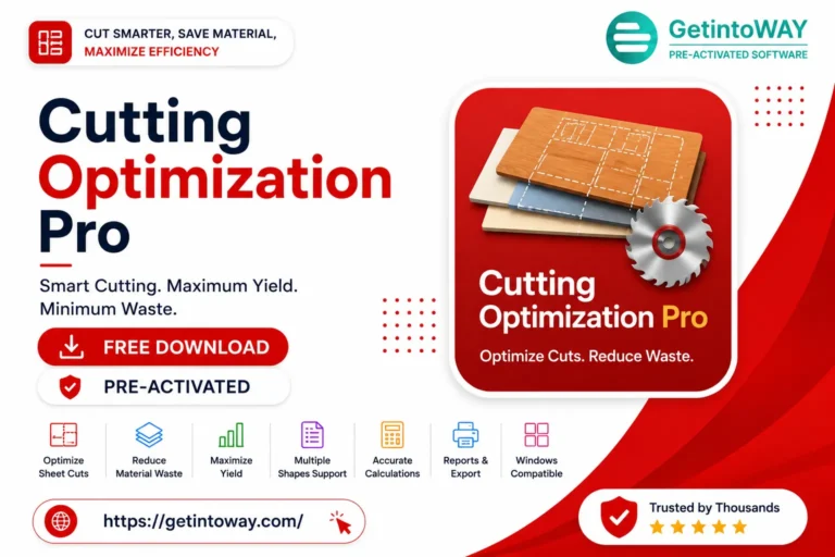 Cutting Optimization Pro Pre-Activated