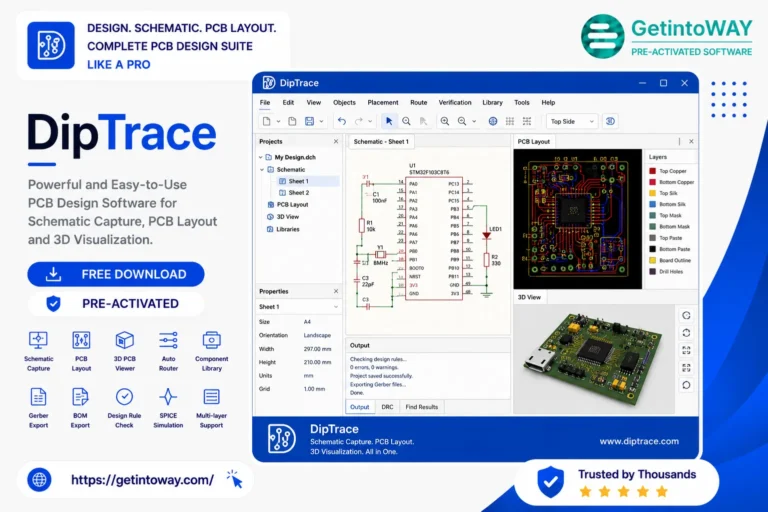 DipTrace Pre-activated