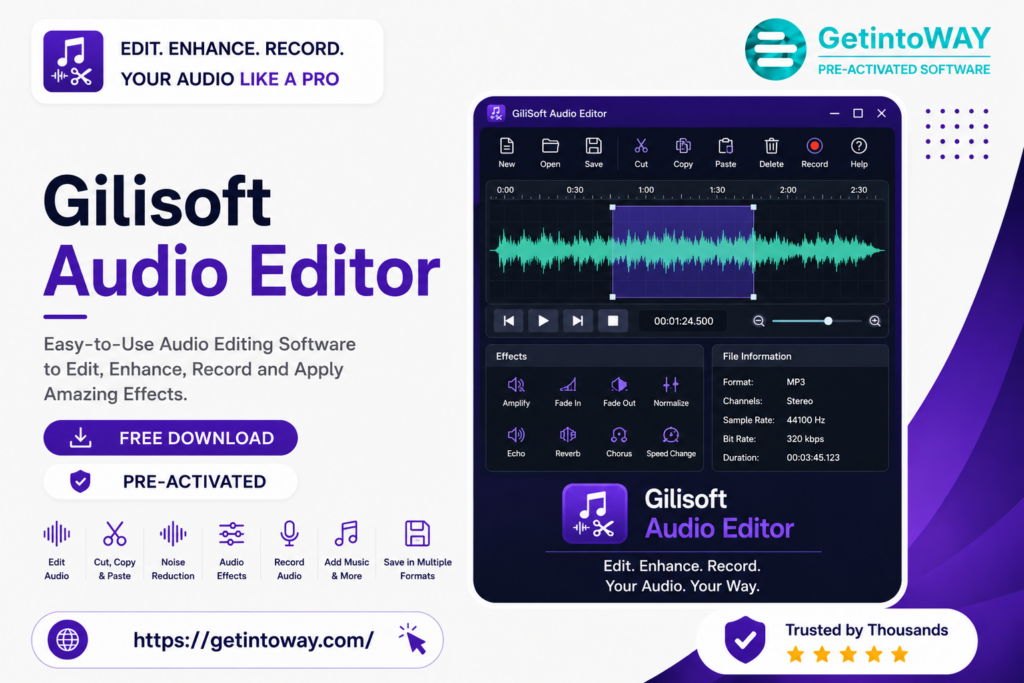 Gilisoft Audio Editor 3.2.0 Gilisoft Audio Editor