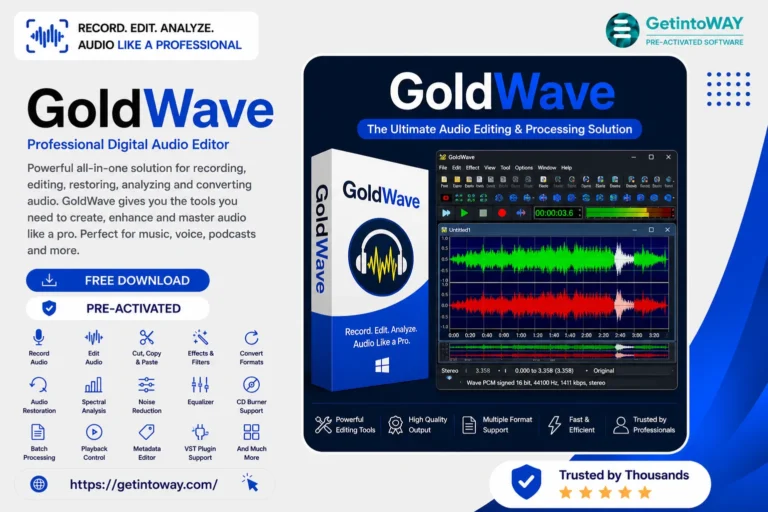 GoldWave Pre-Activated
