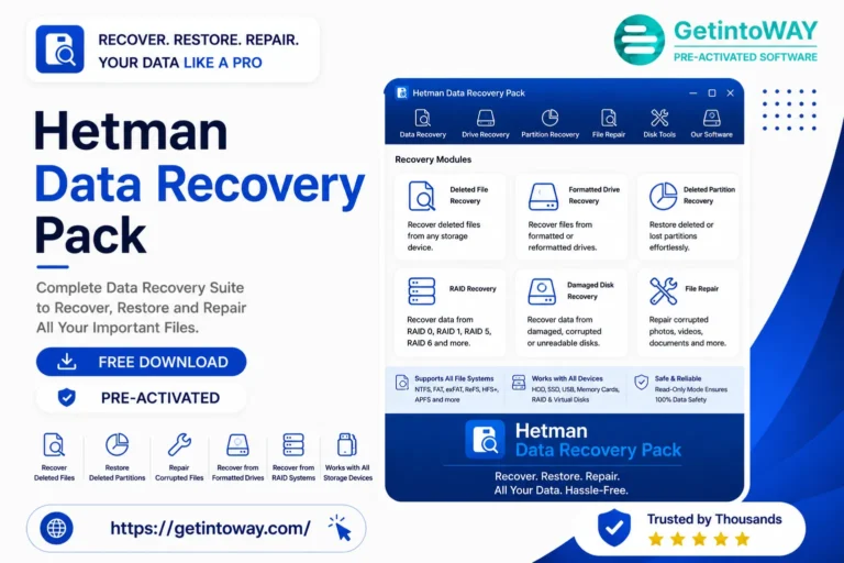 Hetman Data Recovery Pack Pre-Activated