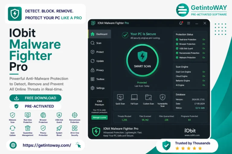 IObit Malware Fighter Pro Pre-Activated