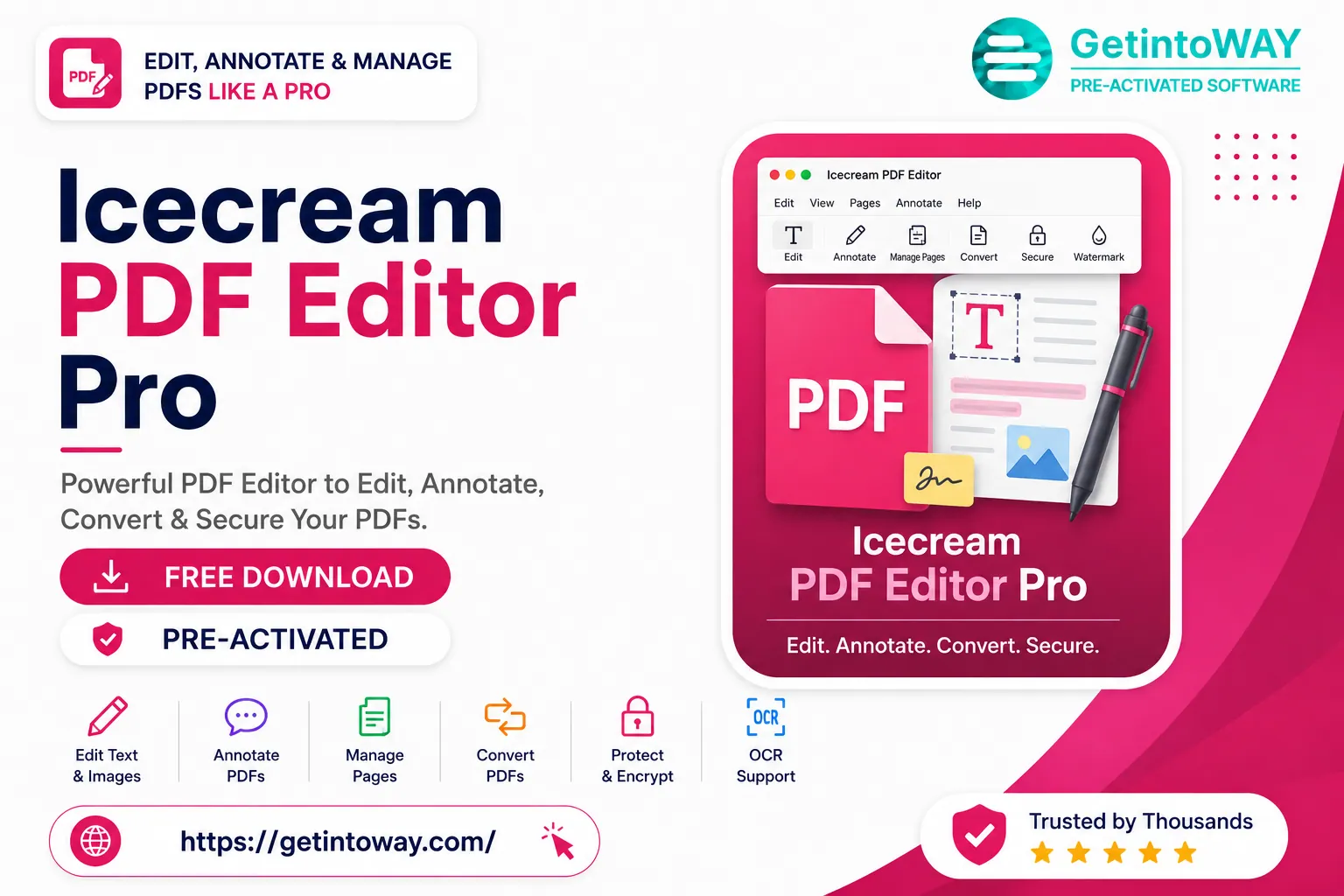 Icecream PDF Editor Pro 3.32 Icecream PDF Editor Pre-Activated