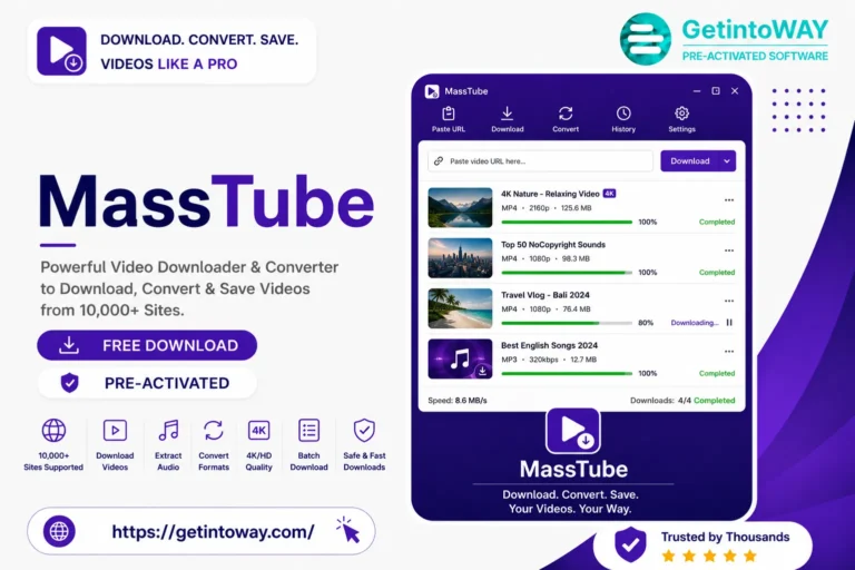 Download MassTube Pre-Activated
