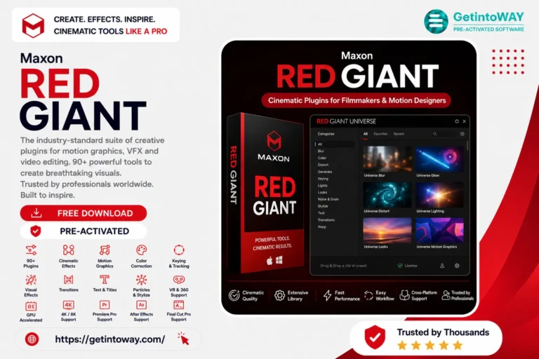 Maxon Red Giant Pre-Activated
