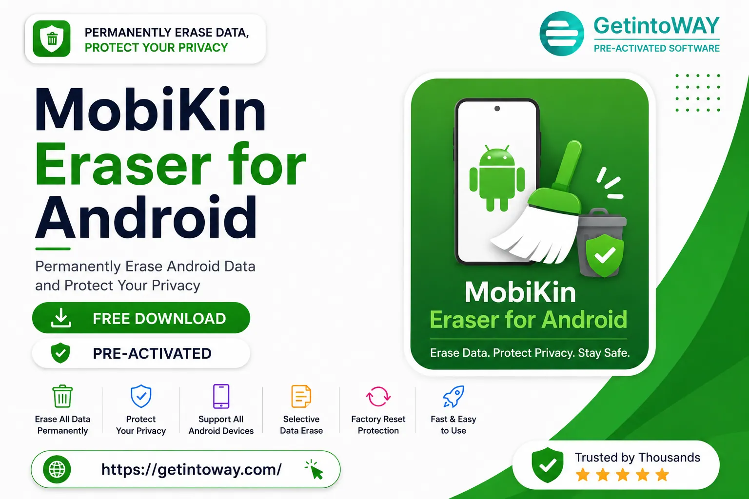MobiKin Eraser for Android 5.0.24 MobiKin Eraser for Android Pre-Activated