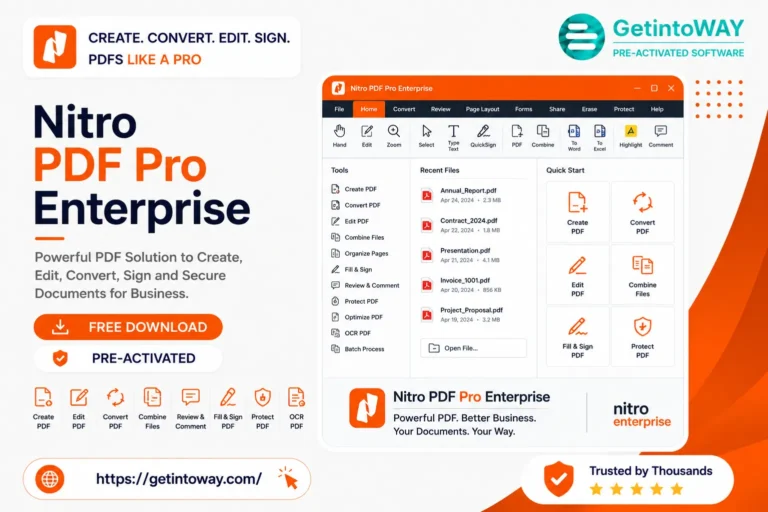 Nitro Pro Enterprise Pre-Activated
