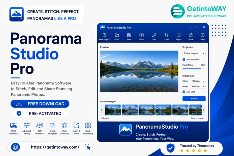 PanoramaStudio Pro Pre-Activated