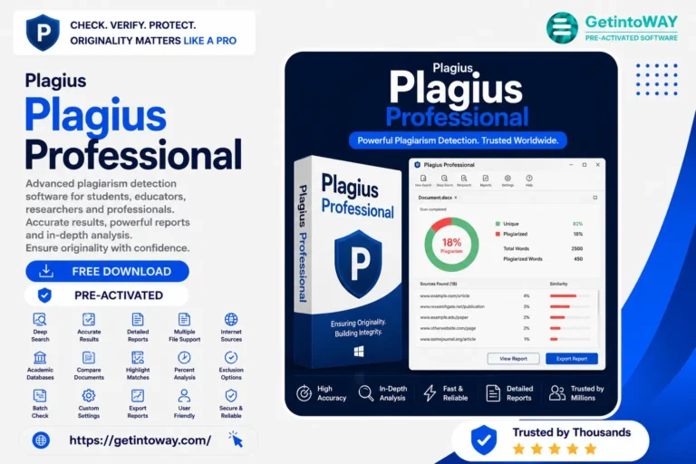 Plagius Pre-Activated