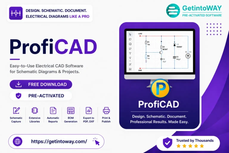 ProfiCAD Pre-Activated