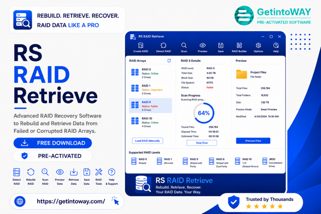 RS RAID Retrieve 3.1 RS RAID Retrieve 3.1 | GetintoWAY