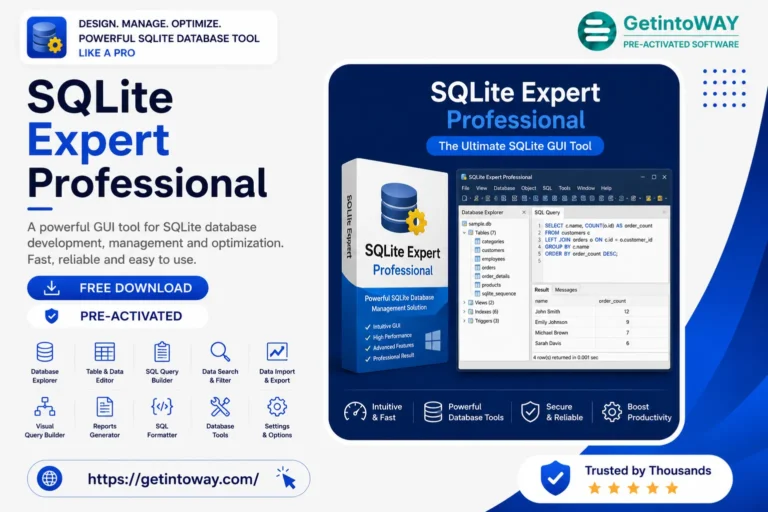 SQLite Expert Professional Pre-Activated