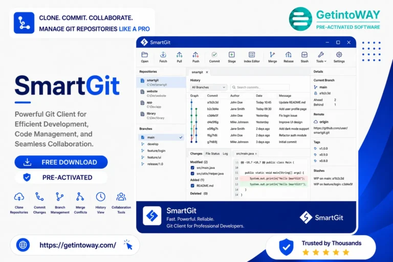 SmartGit Pre-Activated
