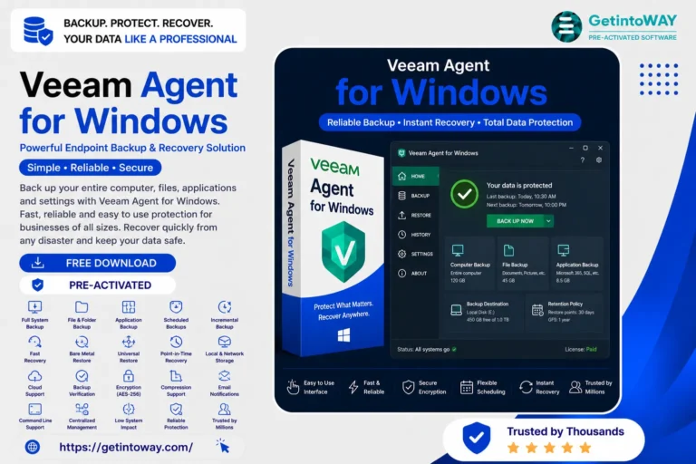 Veeam Agent for Windows Pre Activated