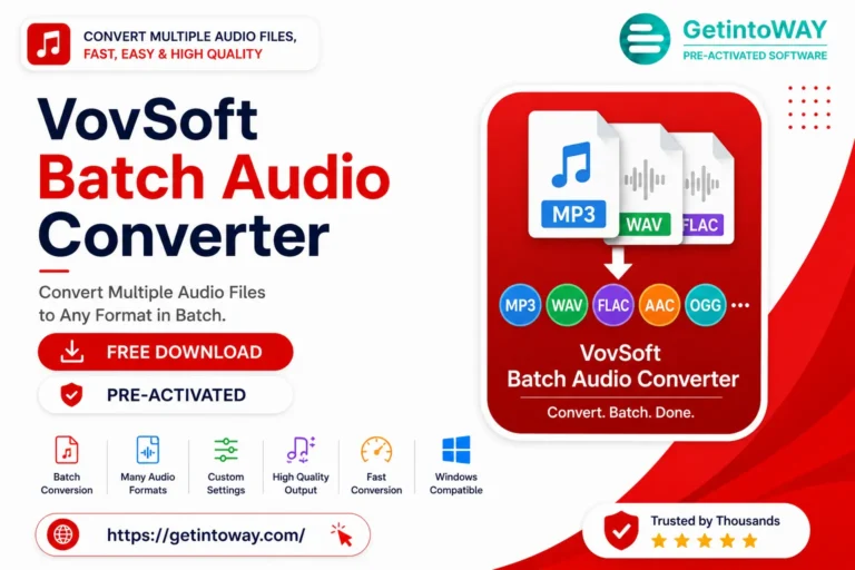 VovSoft Batch Audio Converter Pre-Activated