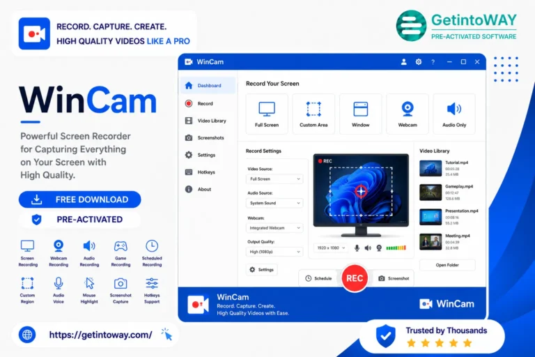 WinCam Pre-Activated