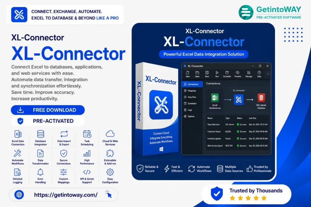 XL-Connector 3.7.31.0 XL-Connector Pre-Activated