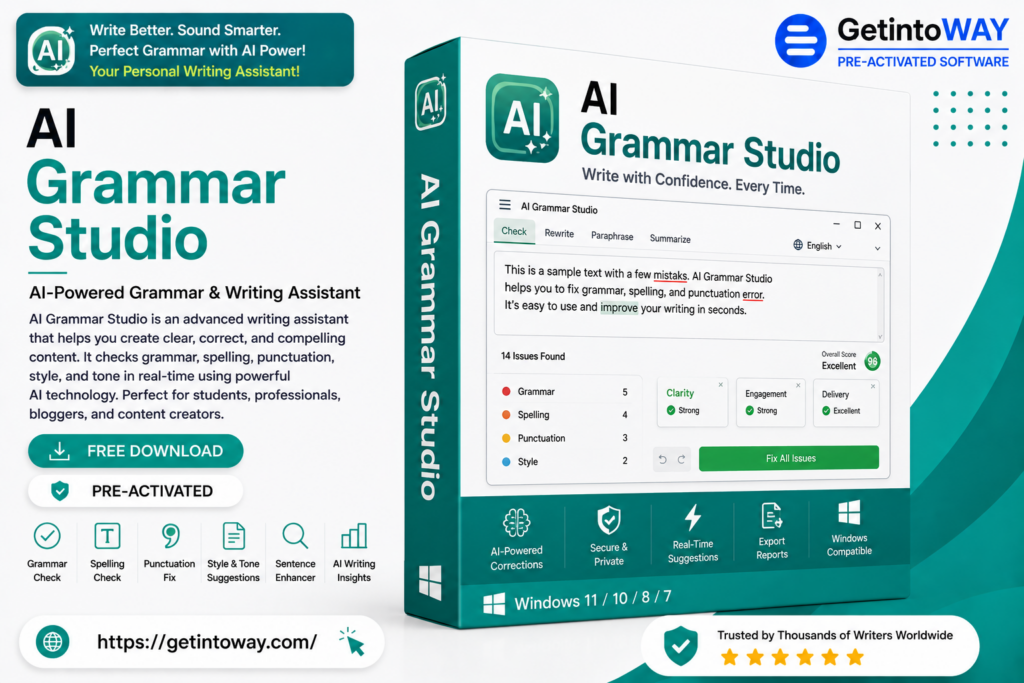AI Grammar Studio Pre-Activated