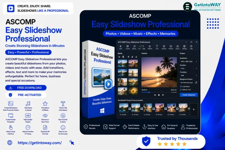 ASCOMP Easy Slideshow Professional Pre-Activated
