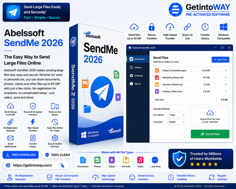 Abelssoft SendMe Pre-Activated