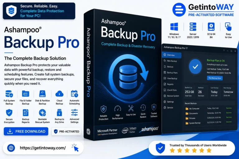 Ashampoo® Backup Pro Pre-Activated