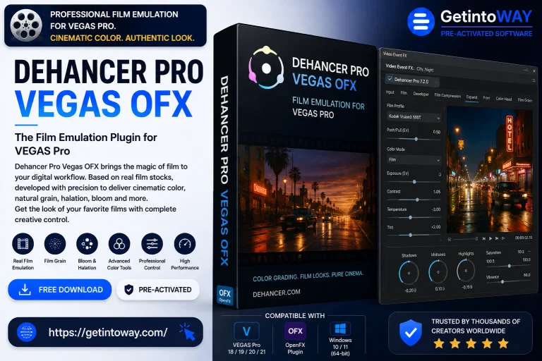 Dehancer Pro Vegas OFX Pre-Activated