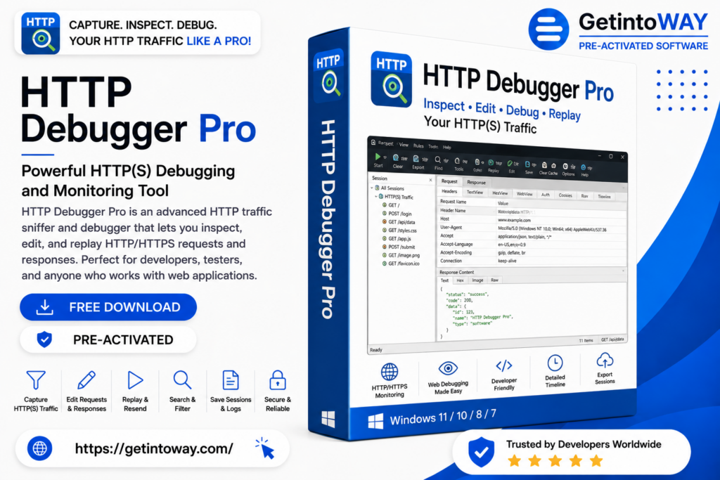 HTTP Debugger Pro 10.10 HTTP Debugger Pro Pre-Activated