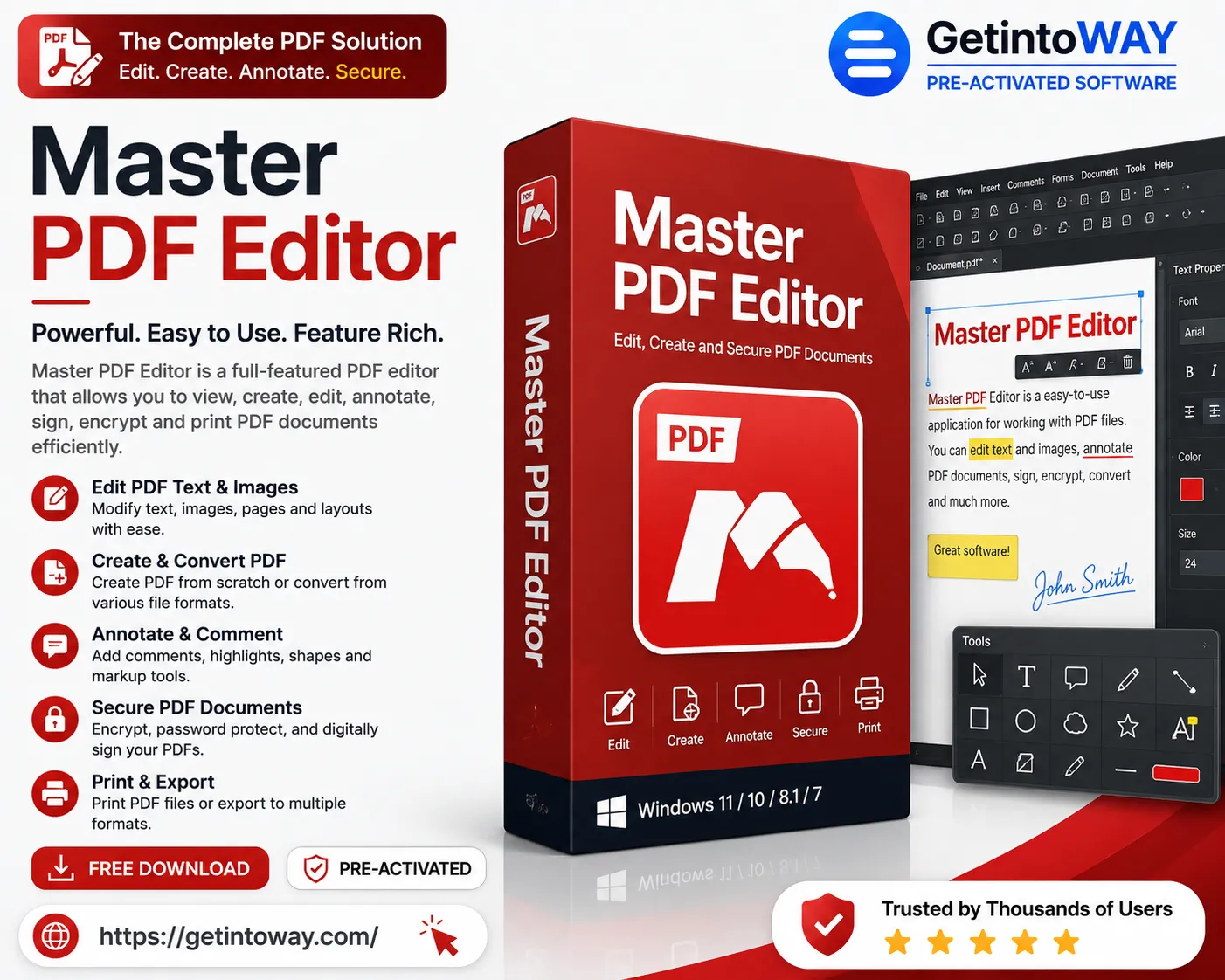 Master PDF Editor 5.9.99 Master PDF Editor Pre-Activated