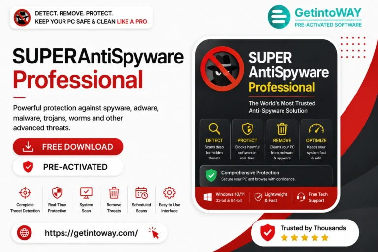 SUPERAntiSpyware Professional Pre-Activated