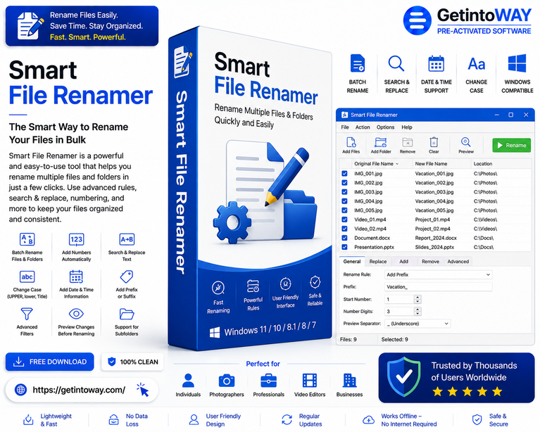 Smart File Renamer