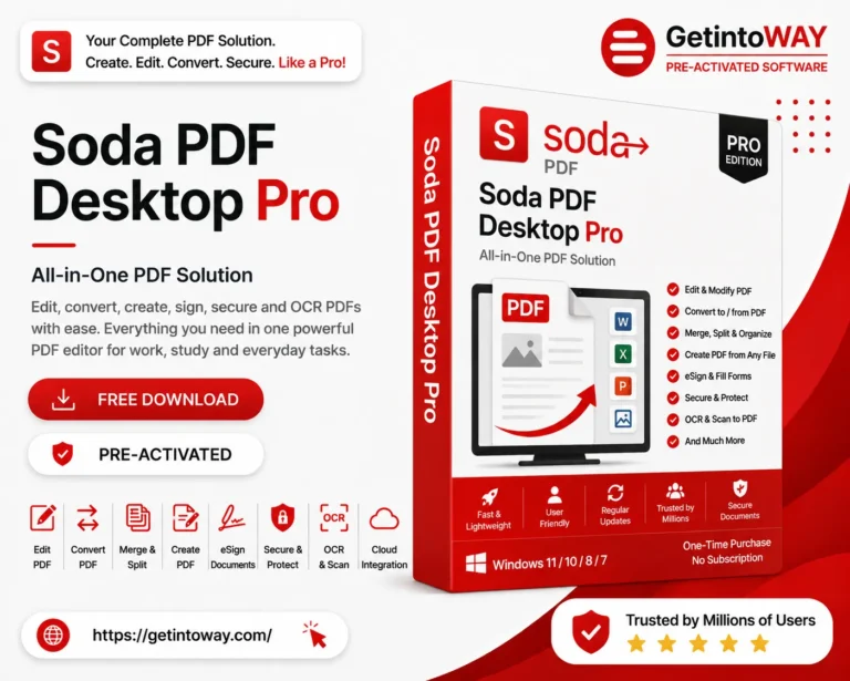 Soda PDF Desktop Pro 15.0.16.24798 | GetintoWAY