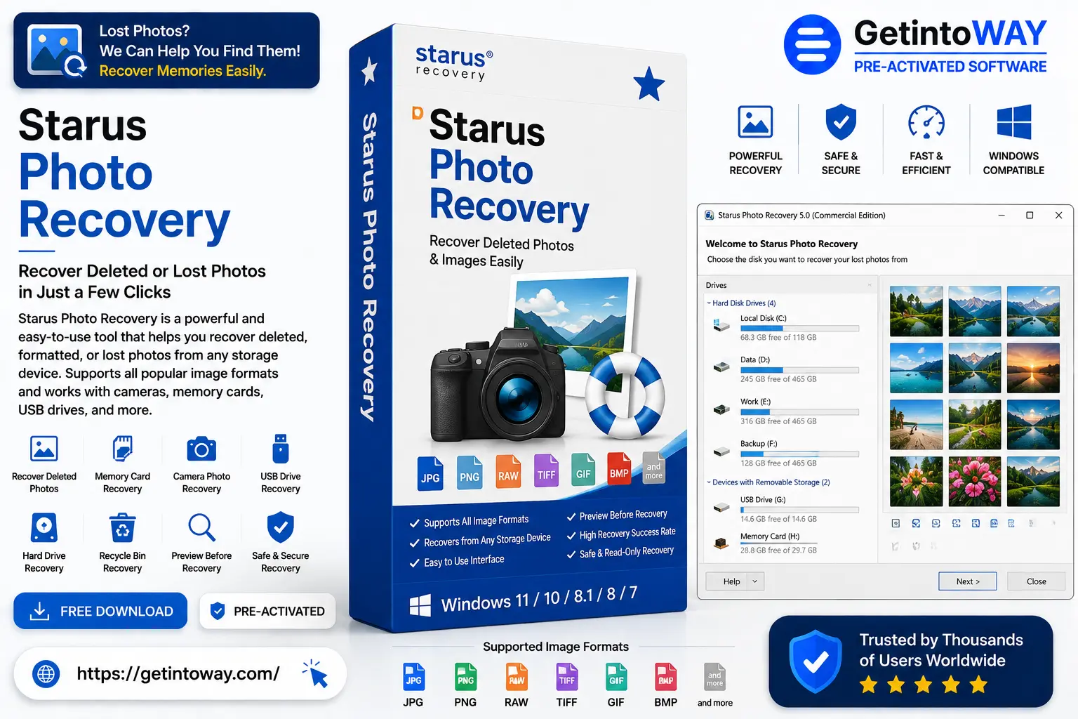 Starus Photo Recovery 7.2 Starus Photo Recovery Pre-Activated