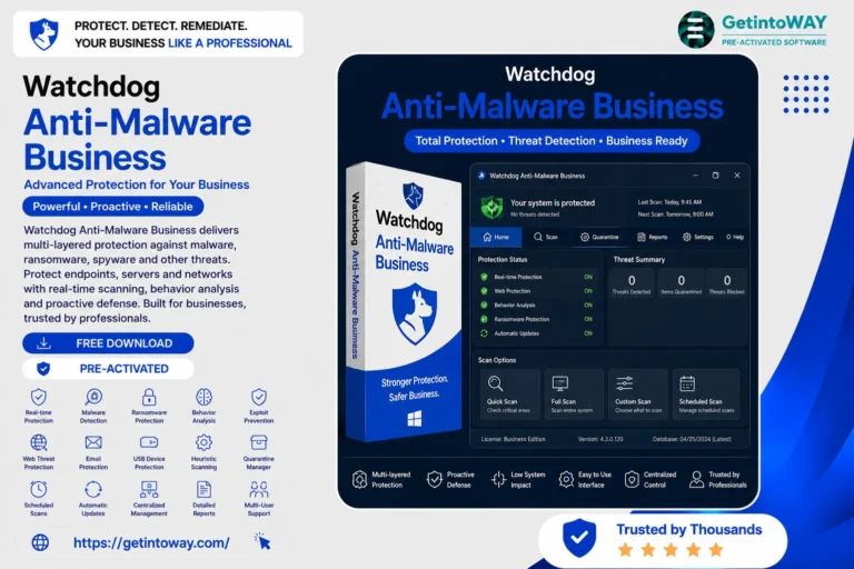 Watchdog Anti-Malware Pre-Activated