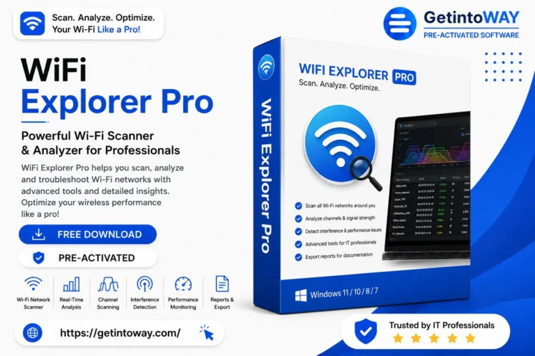 WiFi Explorer Pro Pre-Activated