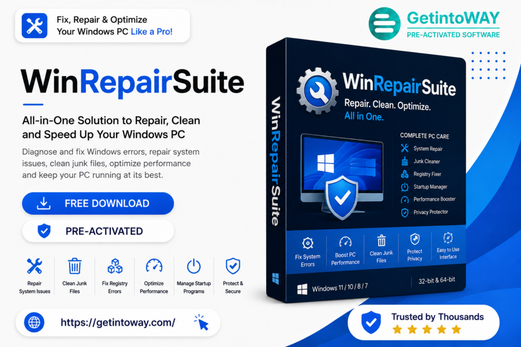 WinRepairSuite 2.2.0 | GetintoWAY