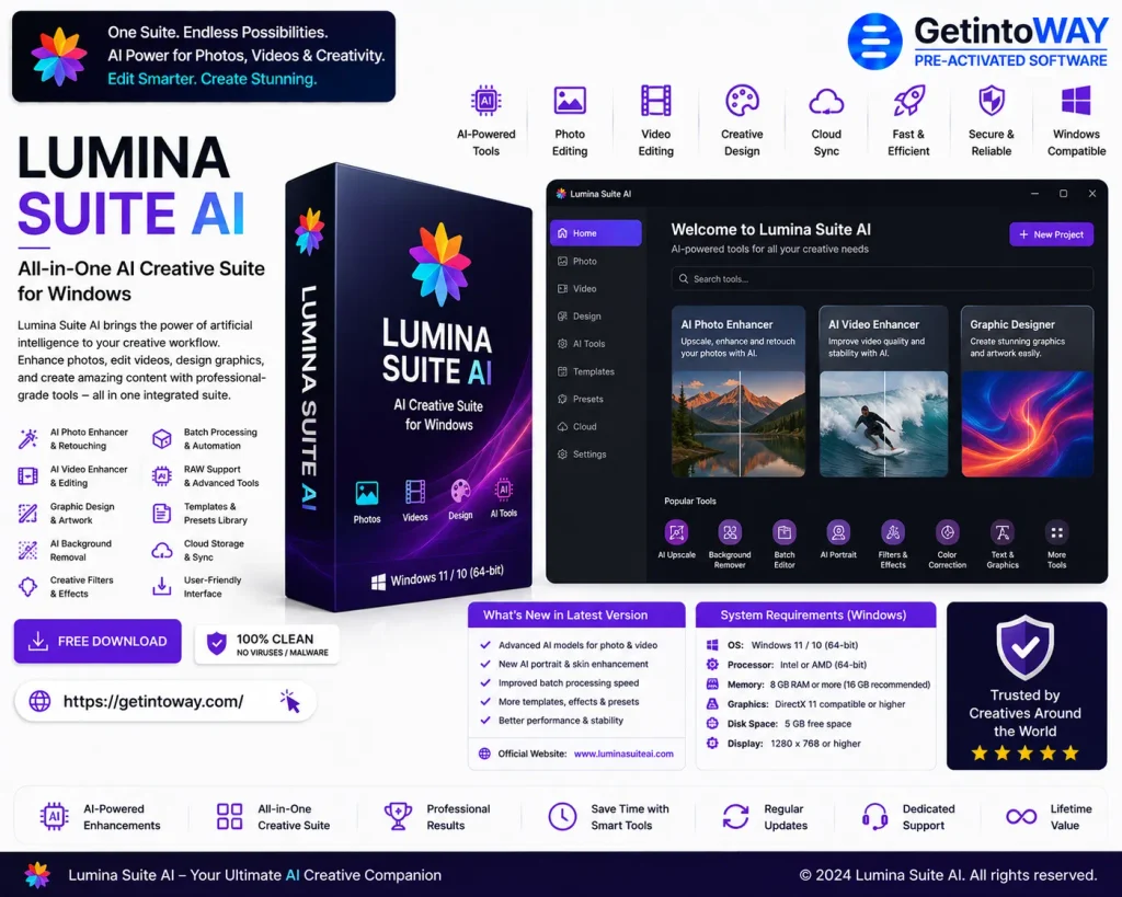 Lumina Suite AI 1.0.6 | GetintoWAY