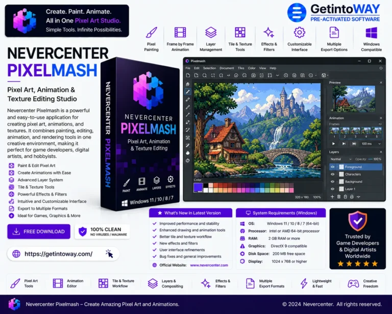 Nevercenter Pixelmash Pre-Activated