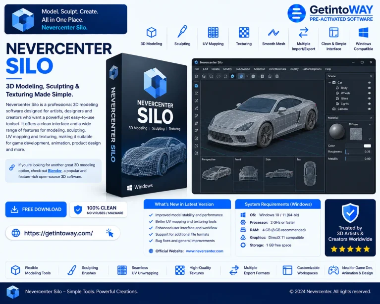 Nevercenter Silo Pre-Activated