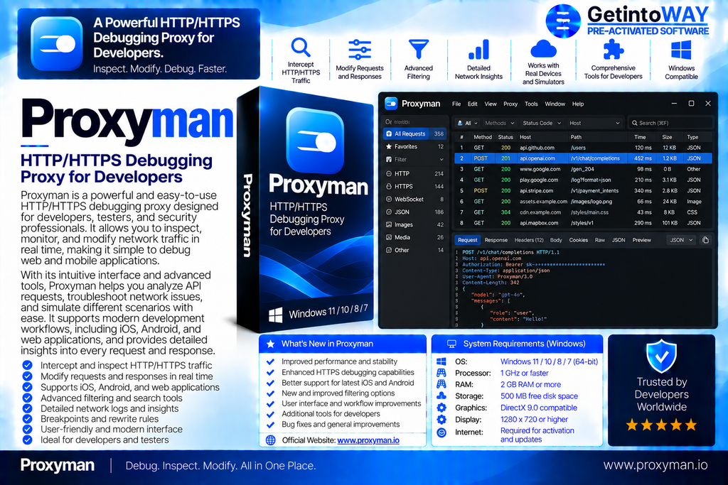 Proxyman Pre-Activated